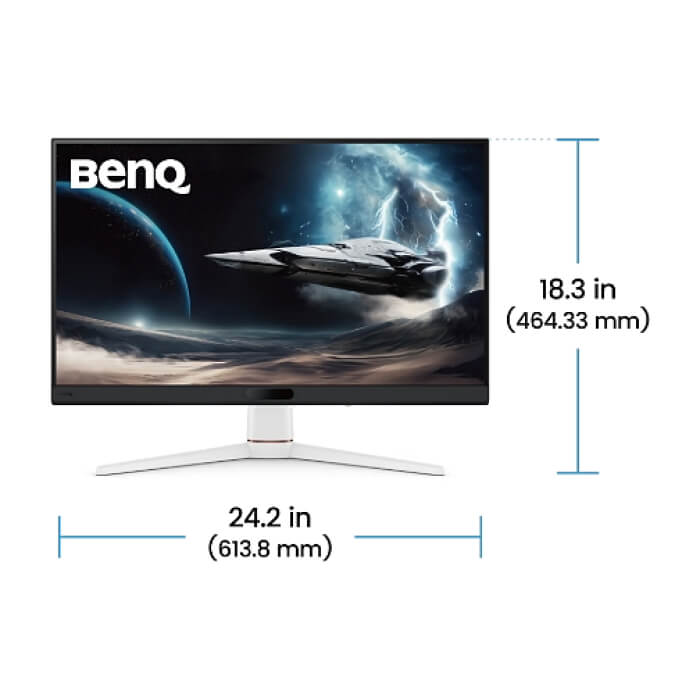 BenQ MOBIUZ EX271, 27", IPS, 180Hz, 1ms, 1920x1080 FHD, HDR400, Gaming Monitor, Color Vibrance, Light Tuner, FreeSync, Compatible with all Console (PS5 Xbox Switch Steam Deck) ID 90315 (тъмнейл - 5)