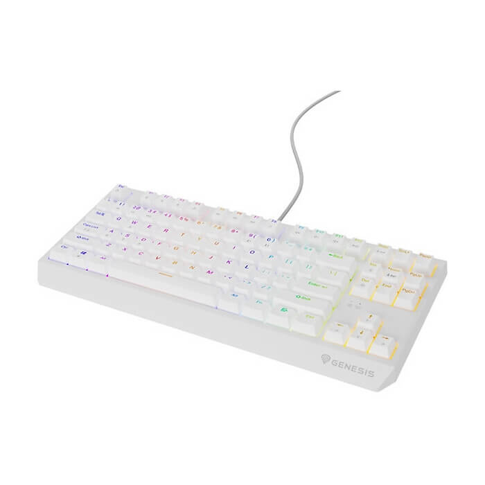Genesis Gaming Keyboard Thor 230 TKL US RGB Mechanical Outemu Red White Hot Swap (тъмнейл - 2)