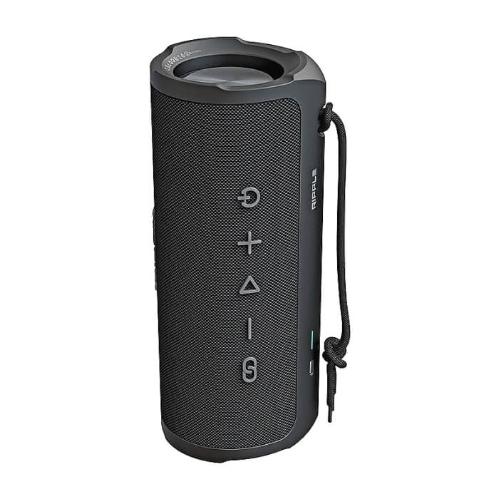 HiFuture Ripple Black, 2-Way Speaker System, 20W*1+10W*1, IPX7 Waterproof, Up to 12 Hours Playtime, Bluetooth 5.3, Pair to Play (TWS Mode) ID 94764 (тъмнейл - 3)