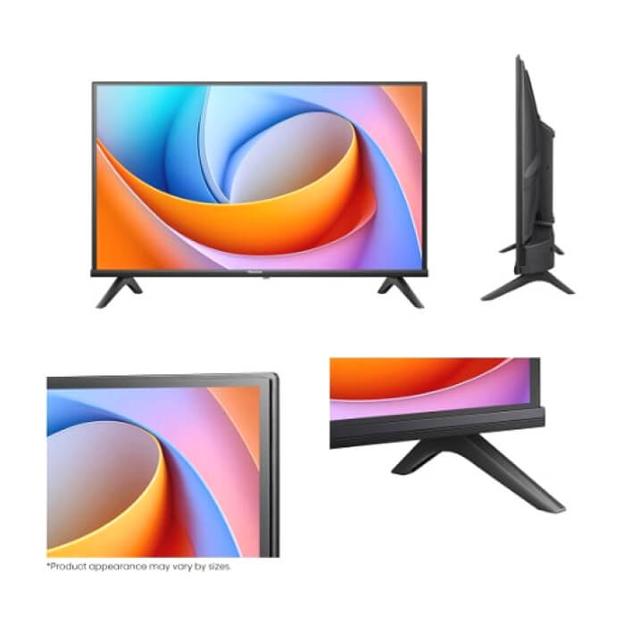 Hisense 32" A4Q, HD 1366x768,3000:1, DLED, HLG, DTS Virtual X, Smart TV, WiFi, WiFi Direct, BT, VIDAA U7,Anyview Cast, 2xHDMI, 2xUSB, LAN, CI+, DVB-T2/C/S2, Black ID 90804 (тъмнейл - 3)
