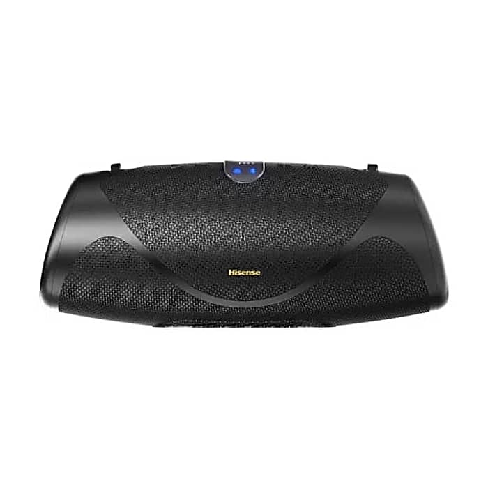 Hisense, WeBoom, Party speaker 2.0 Ch., 140W, BT, 20h play,IP67 Water and Dust Proof,Ambient Light,Dual-way Strap,Built-in Powerbank,Black на супер цена