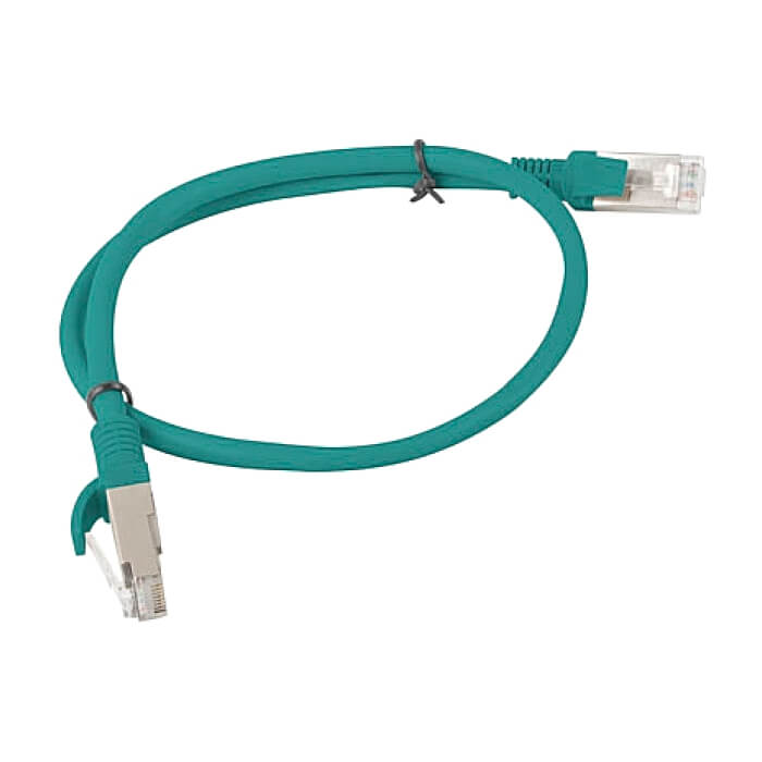Кабел - Lanberg patch cord CAT.6 0.5m, green ID 72212 (тъмнейл - 2)
