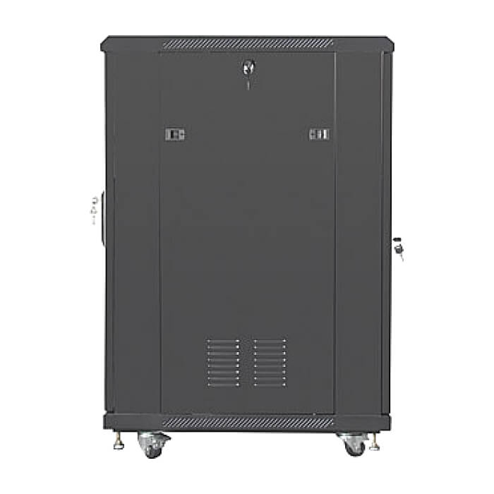 Lanberg rack cabinet 19" free-standing 22U/600x800 (flat pack) with mesh door black ID 87191 на супер цена от GT Computers Lanberg rack cabinet 19" free-standing 22U/600x800 (flat pack) with mesh door black ID 87191 на супер цена