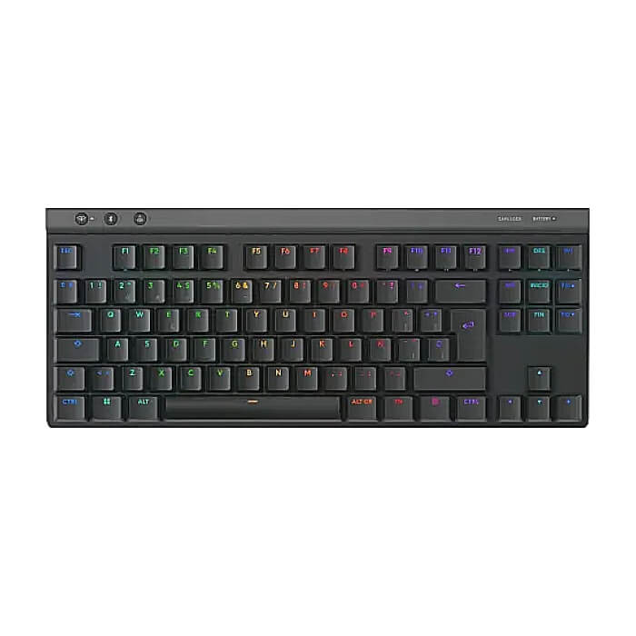 Logitech G515 LIGHTSPEED TKL Wireless Gaming Keyboard-BLACK-BGR-2.4GHZ/BT-N/A-EMEA28i-935-TACTILE на супер цена