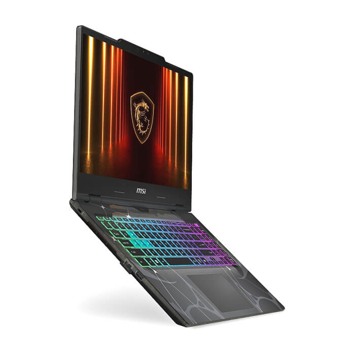 MSI Cyborg 15 B13WEKG, i7-13620H (10C/16T, up to 4.90GHz, 24 MB), GeForce RTX 5050 8GB GDDR7 440 AI TOPS, 15.6" FHD (1920x1080), 144Hz, IPS-Level, 16GB DDR5 5200MHz, 512GB PCI ID 97098 (тъмнейл - 4)