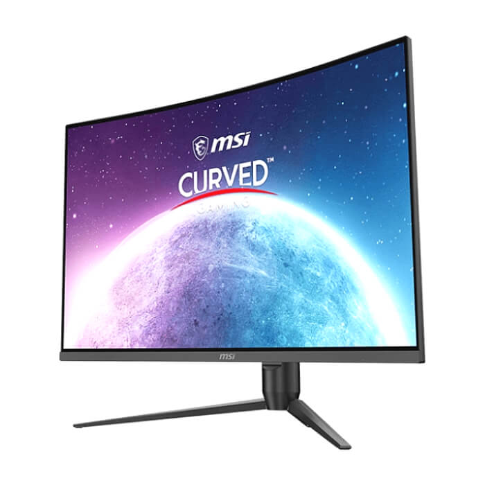MSI G32CQ5P, 170Hz, 1ms, VA, 2560x1440 (WQHD), Curve 1500R, Adaptive-Sync, HDR Ready, Anti-Flicker, Less Blue Light, Night Vision, 3000:1, 100M:1, DP, 2x HDMI 2.0b, 1x Earphone out, Tilt, Height. Adj. 90mm, VESA 75, Frameless, 9S6-3DB44H-027 ID 64994 (тъмнейл - 2)