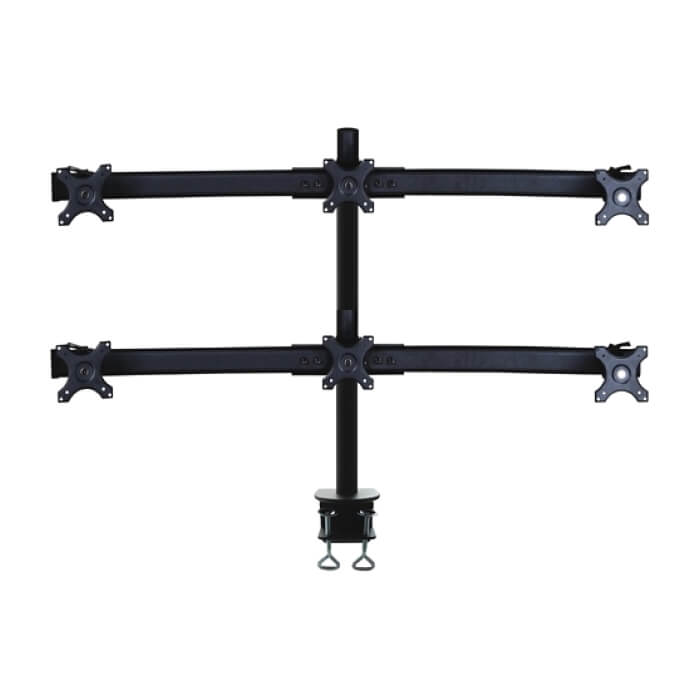 Neomounts by NewStar Flat Screen Desk Mount (clamp) for 6 Monitor Screens ID 66817