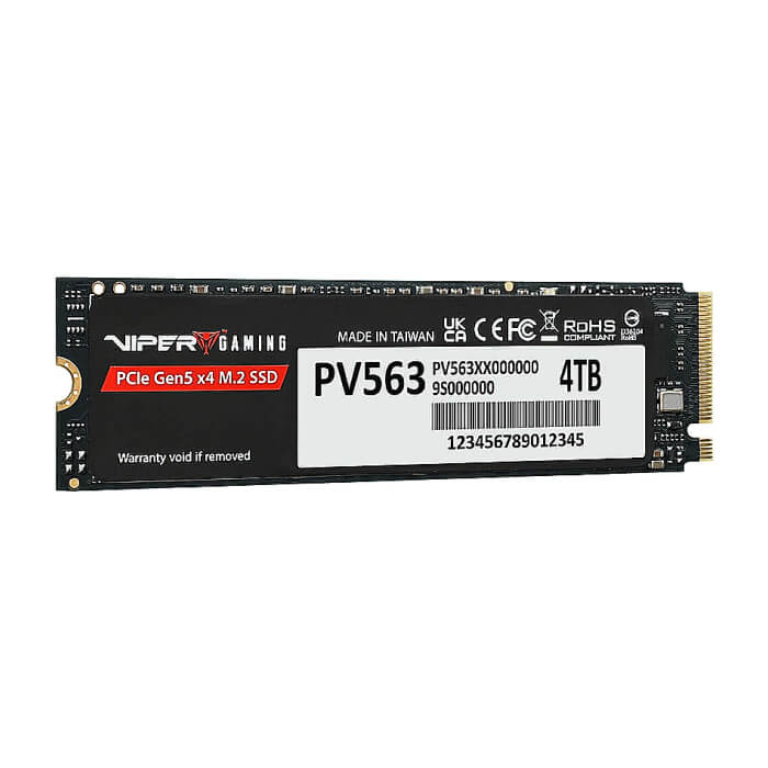 Patriot Viper PV563 4TB M.2 2280 PCIe Gen5 x4 SSD ID 95048 (тъмнейл - 2)