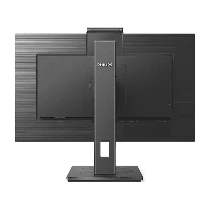 Philips 275B1H/00, 27" IPS WLED, 2560x1440@75Hz, 4ms GTG, 300cd/m2, 1000:1, DCR 50M:1, Adaptive Sync, FlickerFree, Low Blue Mode, 3Wx2, Webcam, Tilt, Height Adjust, Pivot, Swivel, DVI, HDMI, DP, USB hub ID 64927 (тъмнейл - 3)