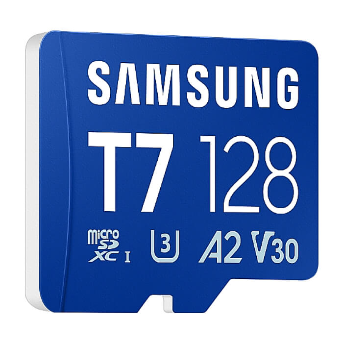 Samsung 128GB micro SD Card T7 UHS-I Transfer Speed up to 170MB/s Class 10 U3 V30 A2 ID 98012 (тъмнейл - 3)