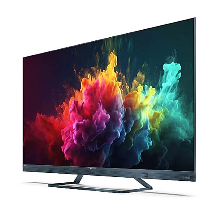 Sharp 55FQ8EG, 55" QLED GOOGLE TV, 4K 144Hz Quantum Dot 3840x2160 Aluminium Slim Frameless, AQUOS AI, DVB-T/T2/C/S/S2, 500 NIT, Active Motion 1400, HARMAN/KARDON, HDR10, Dolb ID 88746 (тъмнейл - 3)