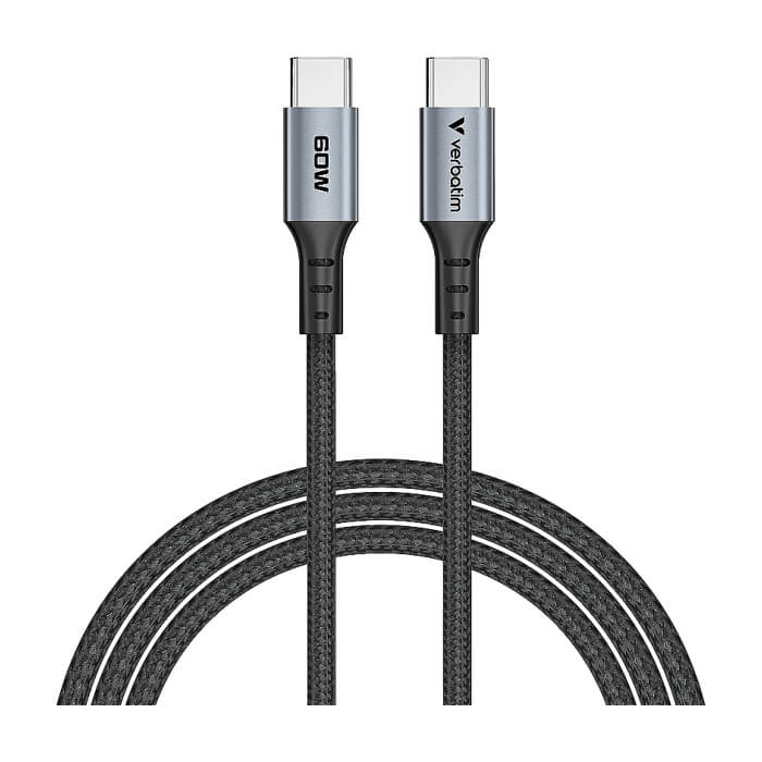 Verbatim Sync & Charge USB C to USB C 60W 120 cm ID 85358 на супер цена