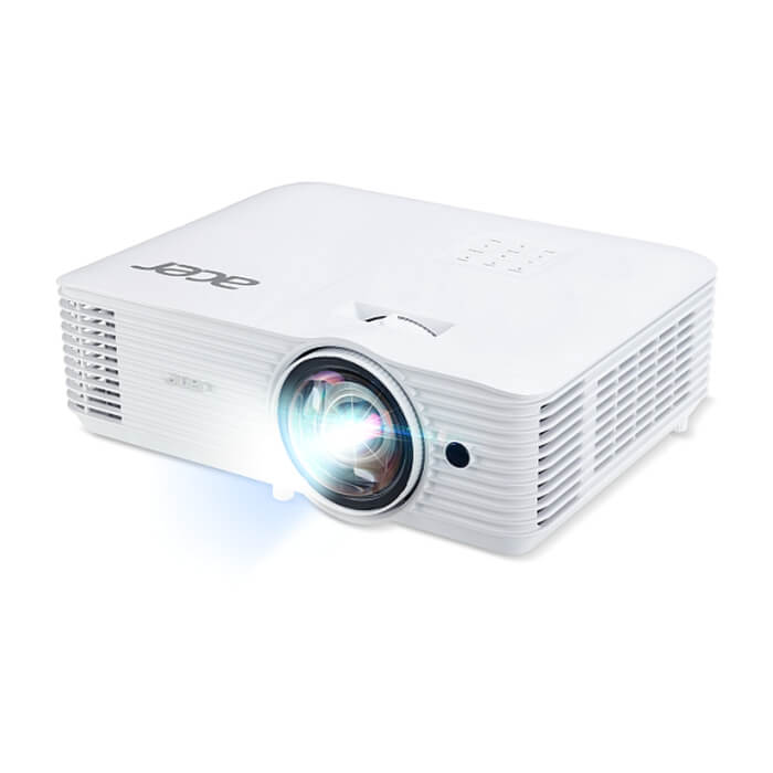Acer Projector S1387, DLP, Short Throw, WXGA (1280x800), 4000 ANSI Lumens, 20,000:1 Dynamic Black, HDMI 3D Ready, 2? HDMI (1.4b), DC Out (5V/1A, USB-A), RS232, Speaker 16W, Bluelig ID 92565 (тъмнейл - 2)