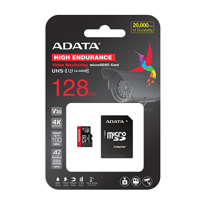 ADATA 128GB MicroSDXC UHS-I U3 V30S High (with adapter) ID 74119 (тъмнейл - 2)