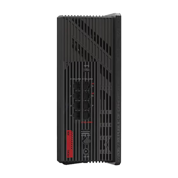 Asus Gaming Wireless Router ROG Strix GS-BE18000, Tri-Band, 320MHz bandwidth & 4096-QAM, Quad-Core 2.6GHz CPU, 256MB/2GB Flash/RAM, 8 x 2.5G port, AiProtection Pro, open NAT, V на супер цена от GT Computers Asus Gaming Wireless Router ROG Strix GS-BE18000, Tri-Band, 320MHz bandwidth & 4096-QAM, Quad-Core 2.6GHz CPU, 256MB/2GB Flash/RAM, 8 x 2.5G port, AiProtection Pro, open NAT, V на супер цена