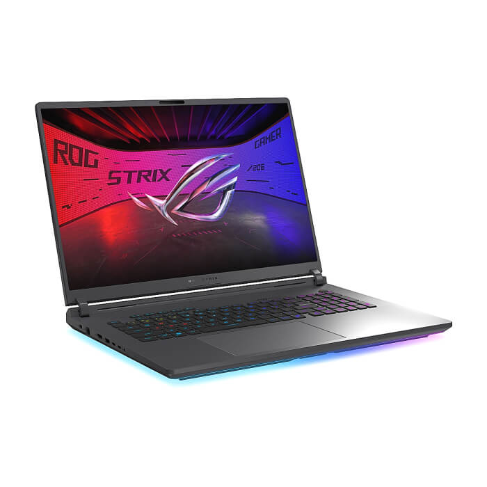 Asus Strix G18 G815LW-S9035W, INTEL ARL HX Ultra 9, 18.0 WQXGA 2560X1600 16:10 Bend+500nits,AG, 240 Hz,DDR5 32GB ( 16GB DDR5-5600 SO-DIMM *2 ) ,2TB G4, RTX5080  16GB,Wi-Fi 7 ,Backlit Chiclet Keyboard 4-Zone RGB, Windows 11,Eclipse Gray, Backpack ID 89677 (тъмнейл - 3)