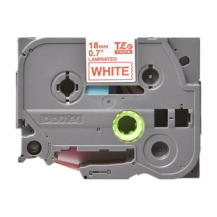 Brother TZe-242 Tape Red on White, Laminated, 18mm, 8m - Eco ID 70751 на супер цена
