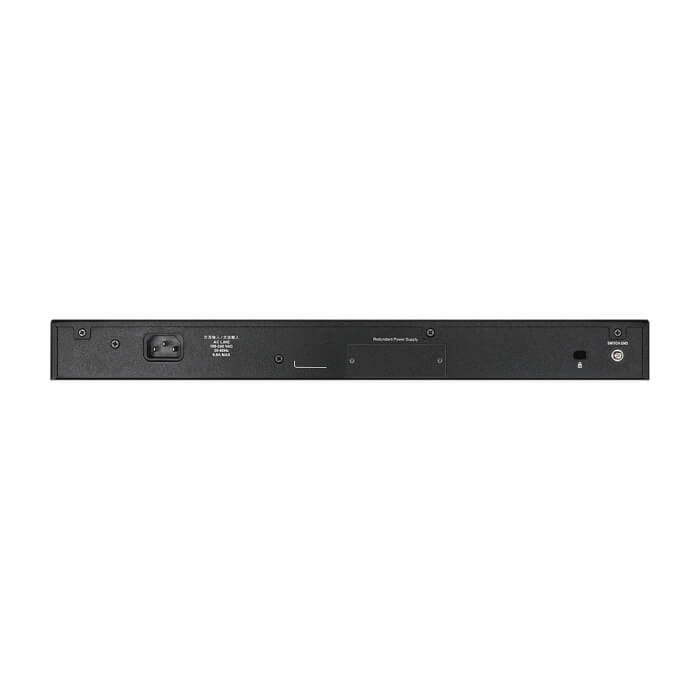 D-Link 20-port GE PoE 370W Layer 3 Stackable Managed Gigabit Switch including 4-port Combo 4-port Combo (тъмнейл - 2)