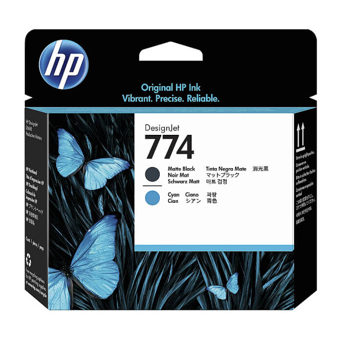 HP 774 Matte Black/Cyan DesignJet Printhead ID 70148 на супер цена