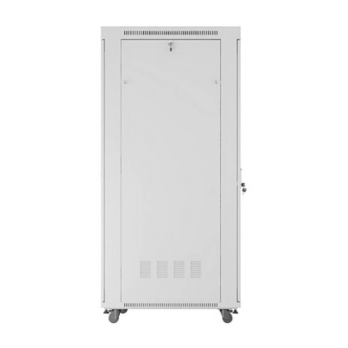 Lanberg Rack Cabinet 19" Free-Standing 42U/800X1000 (FlAT Pack) With Mesh Door LCD Grey ID 98066 (тъмнейл - 3)