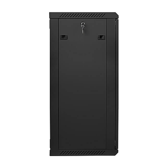 Lanberg rack cabinet 19” wall-mount 22U / 600x450 for self-assembly (flat pack), black ID 71891 (тъмнейл - 4)