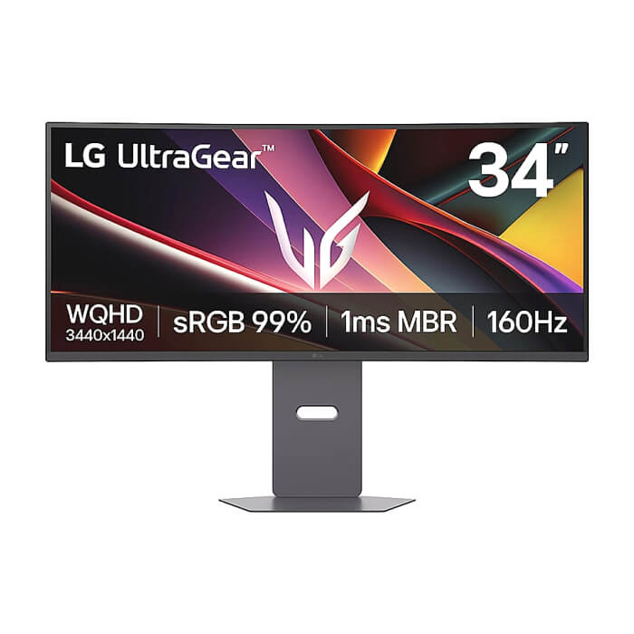 LG 34G600A-B, 34", UltraGear 21:9 Curved, VA, 1ms MBR, 5ms, WQHD (3440x1440), 160Hz, HDR 10, 4000:1, 300cd/m2, sRGB 99%, Free-sync, NVIDIA G-SYNC Compatible, VRR, HDMI, DP, Sp ID 93066 на супер цена