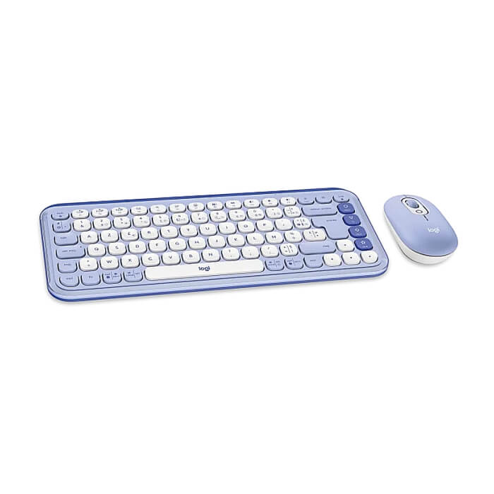 Logitech Pop Icon Combo - Lilac - US INT'L - INTNL-973 (тъмнейл - 2)