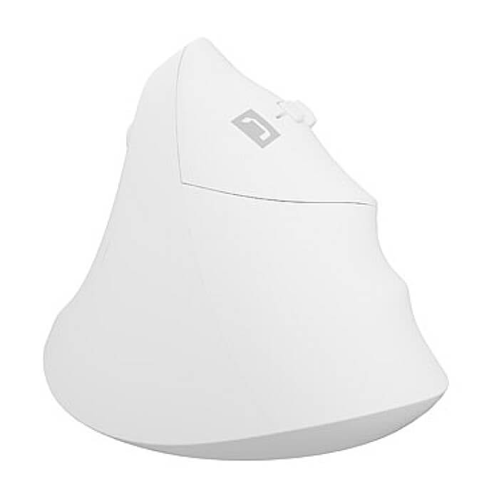 Natec Vertical Mouse Crake 2 Wireless, 2400DPI Bluetooth 5.2 + 2.4 GHz White (тъмнейл - 4)