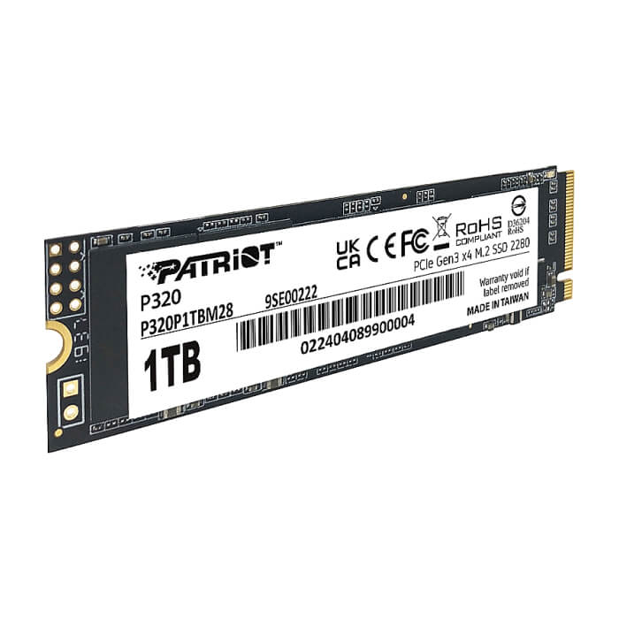 Patriot P320 1TB M.2 2280 PCIE ID 79498 (тъмнейл - 3)