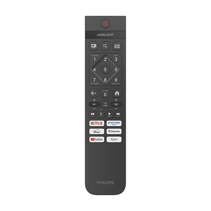Philips 50PUS7001/12, 4K UHD LED, 3840 x 2160p, 60Hz, DVB-T/T2/T2-HD/C/S/S2, Natural Motion, Perfect Pixel UHD, HDR 10+, Dolby Atmos, Titan OS, 3*HDMI, 2*USB, VRR, AirPlay 2, WiFi 5, BT 5.4, 20 W RMS (тъмнейл - 2)