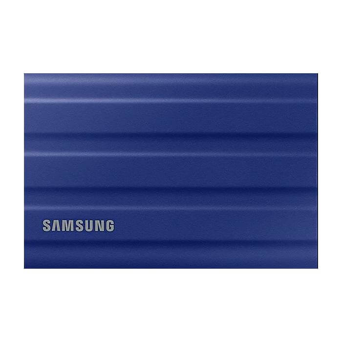 Samsung Portable NVME SSD T7 Shield 1TB , USB 3.2 Gen2, Rugged, IP65, Read 1050 MB/s Write 1000 MB/s, Blue ID 73406