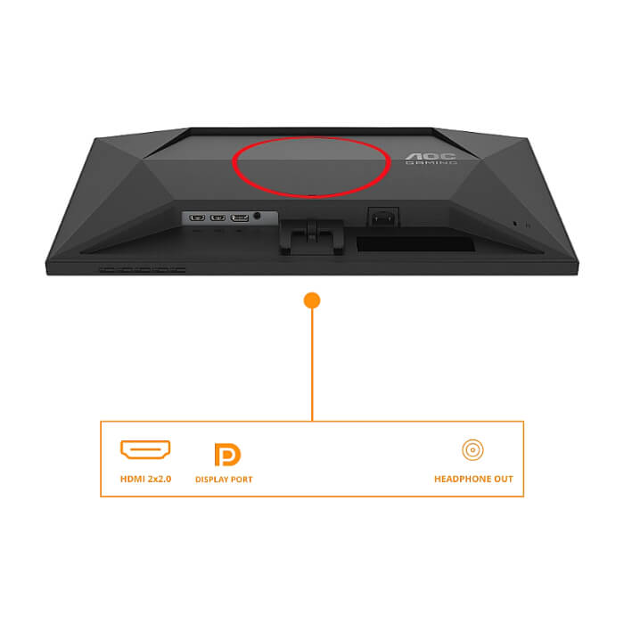 AOC 24G4ZR, 23.8" Fast IPS WLED, 1920x1080@260Hz (OC, Native 240Hz), 1ms GtG, 0.3ms MPRT, 300cd m/2, 1000:1, Adaptive Sync, FlickerFree, Anti Blue Light, Tilt, Height Adjust, ID 97347 (тъмнейл - 3)