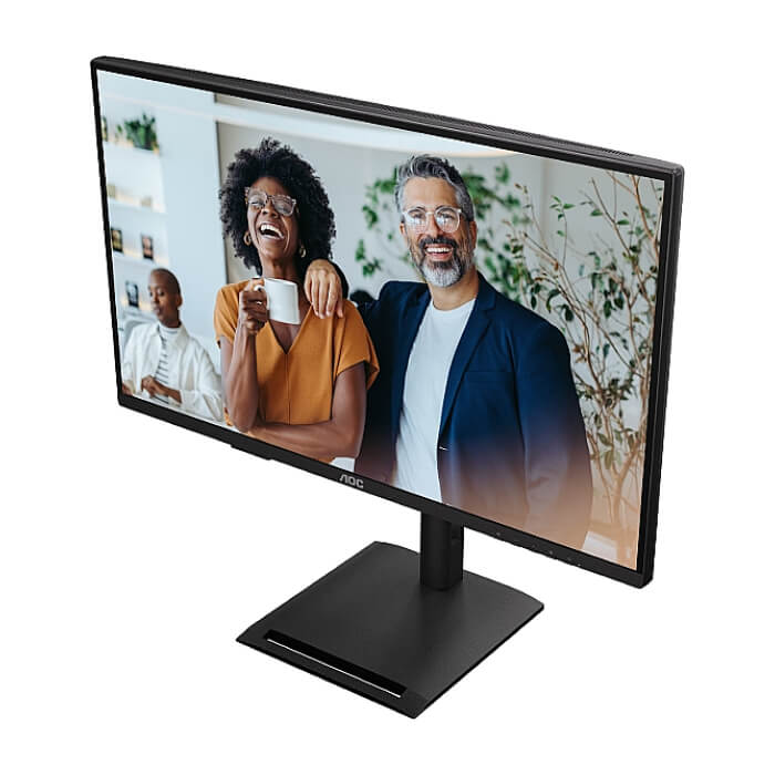 AOC Q27P4CV, 27" IPS WLED, 2560x1440@120Hz, 4ms GtG, 350cd m/2, 1500:1, 50M:1 DCR, Adaptive Sync, FlickerFree, Anti-Blue Light, 2Wx2, Tilt, Height Adjust, Pivot, Swivel, HDMI, ID 97975 (тъмнейл - 3)