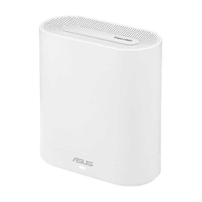 Asus Business Mesh WiFi system, ExpertWiFi EBM68 1PK, AX7800, Tri-Band, Quad-Core 1.7GHz CPU, 256MB/1GB Flash/RAM, 2.5G port, OFDMA, Beamforming, 8 SSIDs, customize guest portal, Commercial-Grade Network Security & VPN, wall mounting, White (тъмнейл - 3)