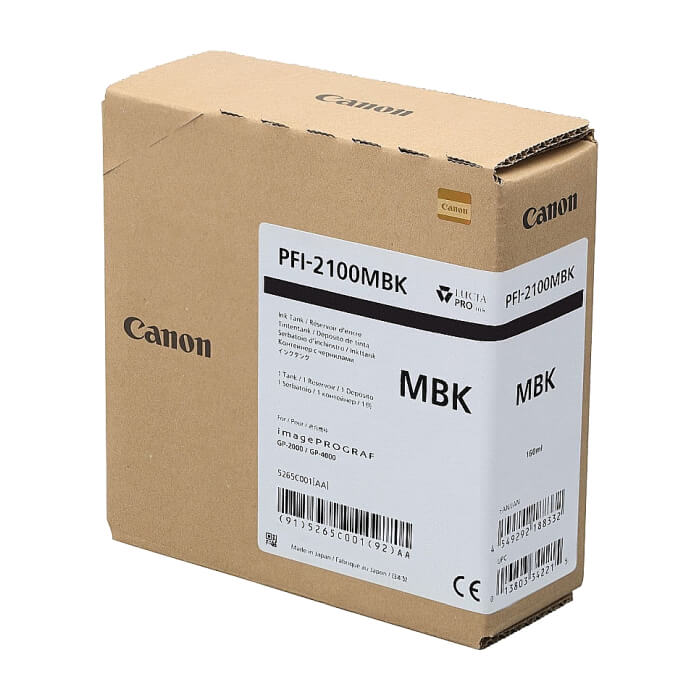 Canon PFI-2100, Matte Black ID 70473 (тъмнейл - 2)