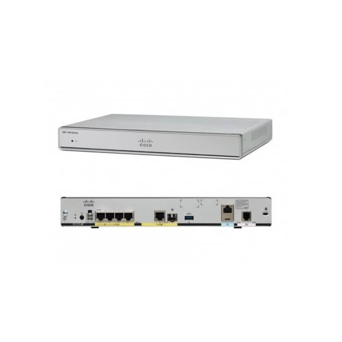 Cisco ISR 1100 4 Ports Dual GE Ethernet Router w/ 802.11ac -E WiFi на супер цена