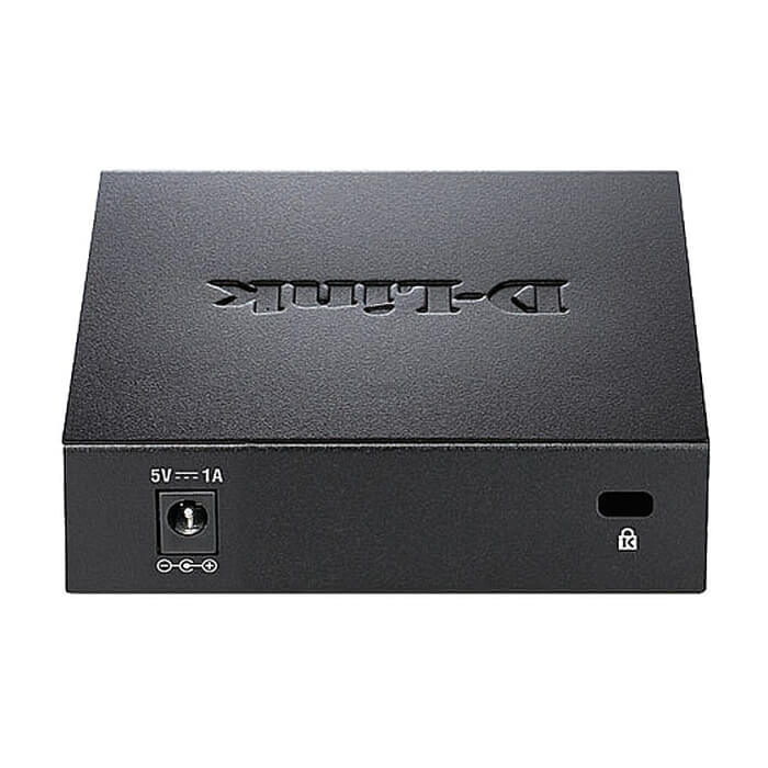D-Link 5-port 10/100 Metal Housing Desktop Switch (тъмнейл - 2)