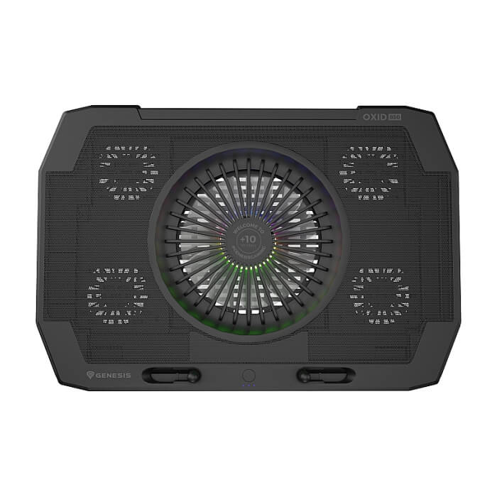 Genesis Laptop Cooling Pad Oxid 850 15.6-17.3 5 Fans, Led Light ID 63763 на супер цена