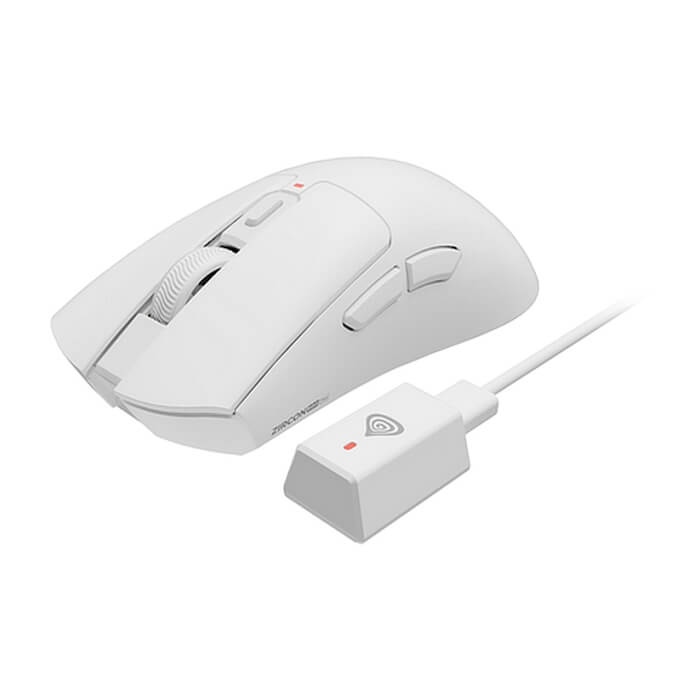 Genesis Wireless Gaming Mouse Zircon 880 Pro 8K 30000dpi, White (тъмнейл - 2)