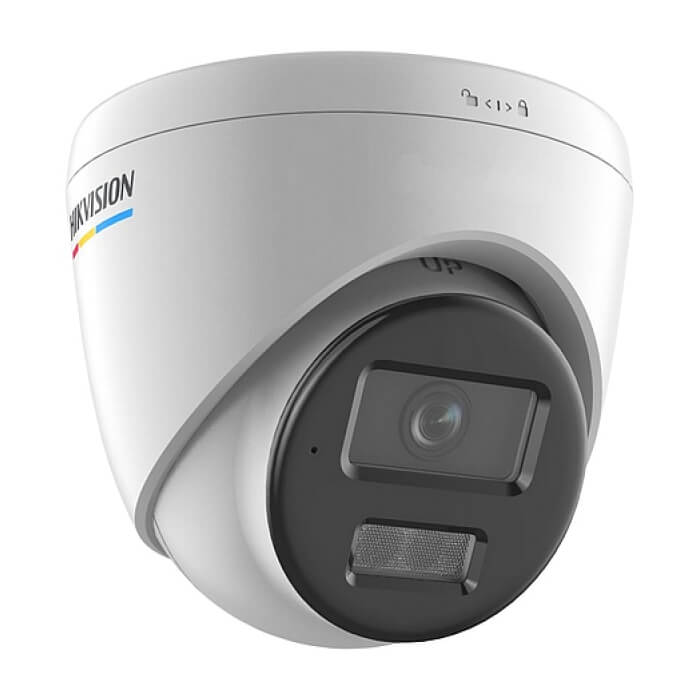 HikVision 2 MP ColorVu Fixed Turret Network Camera with Smart Hybrid Light, 2.8 mm/F1.0, IR LED up to 30m, DWDR, 3D DNR, H.265+, IP67, Built-in microphone, 12Vdc/PoE 6.5W ID 80066 (тъмнейл - 2)