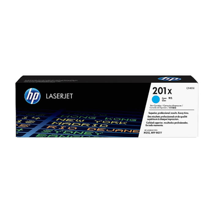 HP 201X High Capacity Cyan Original LaserJet Toner Cartridge (CF401X) ID 68738