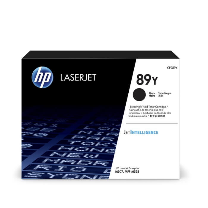 HP 89Y Black LaserJet Toner Cartridge ID 68666