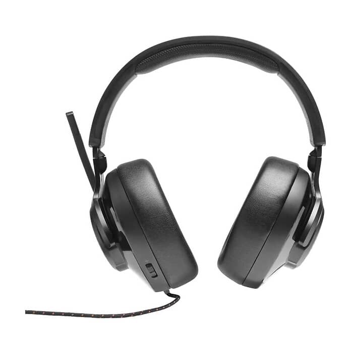 JBL QUANTUM 300 BLK Hybrid wired over-ear gaming headset with flip-up mic ID 74606 (тъмнейл - 3)