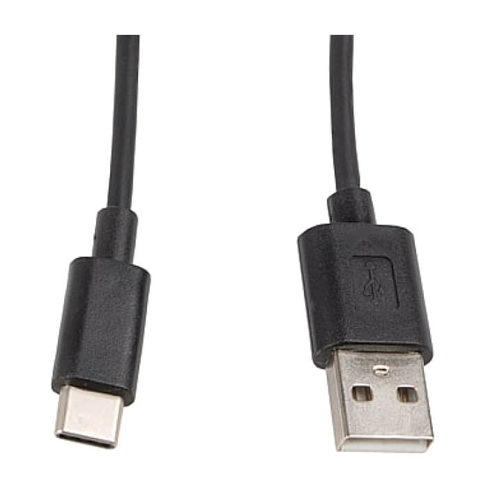 Кабел - Lanberg USB-C(M) -> USB-A (M) 2.0 cable 1m, black ID 72625 на супер цена от GT Computers Кабел - Lanberg USB-C(M) -> USB-A (M) 2.0 cable 1m, black ID 72625 на супер цена