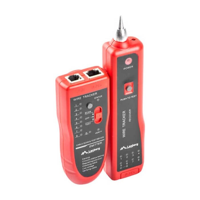 Lanberg multifunctional wire pair tracer RJ-45, RJ-12, RJ-11, coaxial на супер цена