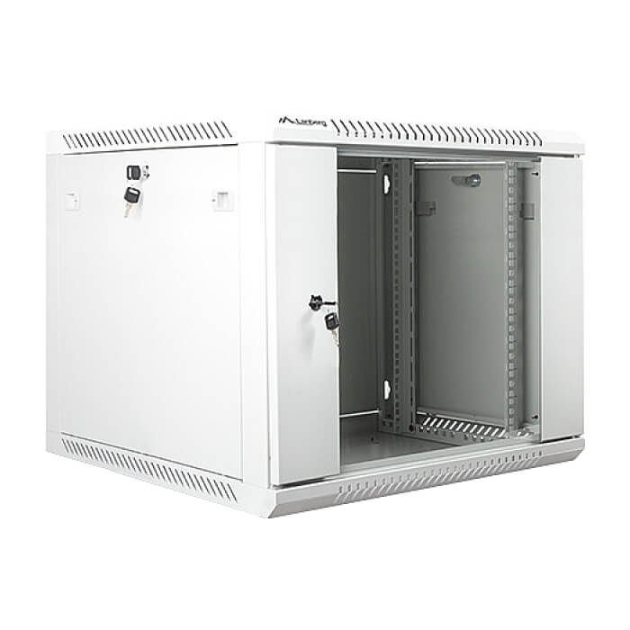 Lanberg rack cabinet 19” wall-mount 9U / 600x600 for self-assembly (flat pack), grey ID 71882 на супер цена от GT Computers Lanberg rack cabinet 19” wall-mount 9U / 600x600 for self-assembly (flat pack), grey ID 71882 на супер цена
