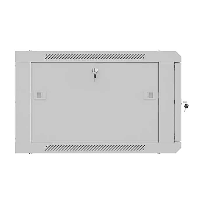 Lanberg rack cabinet 19" wall-mount 9U / 600x600 for self-assembly (flat pack), grey ID 92944 (тъмнейл - 4)