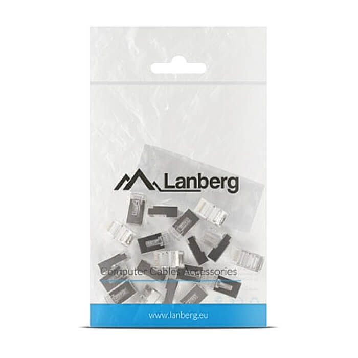 Lanberg RJ-45 FTP CAT.6 plug 8P8C (20 pcs) ID 72009 на супер цена от GT Computers Lanberg RJ-45 FTP CAT.6 plug 8P8C (20 pcs) ID 72009 на супер цена
