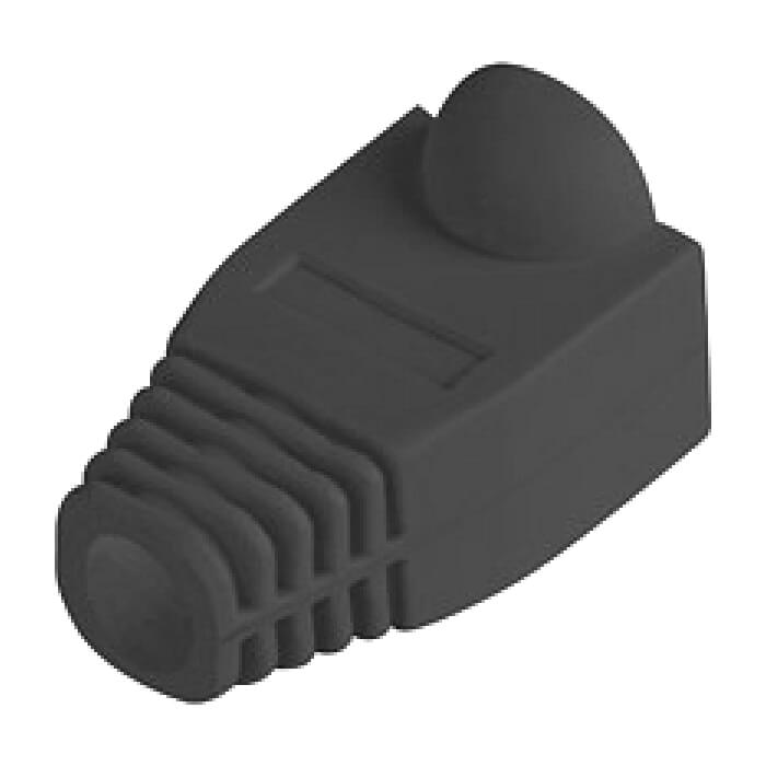 Lanberg Strain Relief, RJ-45 (Boot Cap), Black, 100-pack (тъмнейл - 3)