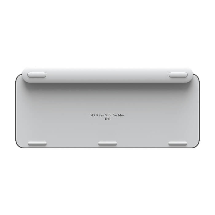 Logitech MX Keys Mini For Mac Minimalist Wireless Illuminated Keyboard - PALE GREY - US Intl - EMEA (тъмнейл - 4)